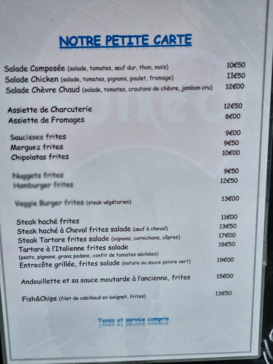 Menu La Flambée Du Lac-3